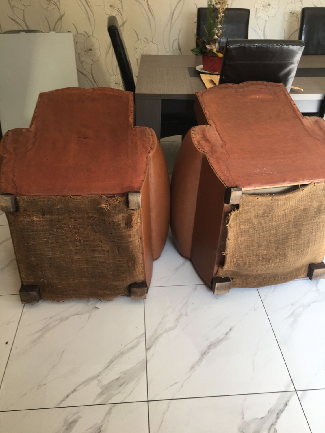 2 Moustache club chairs