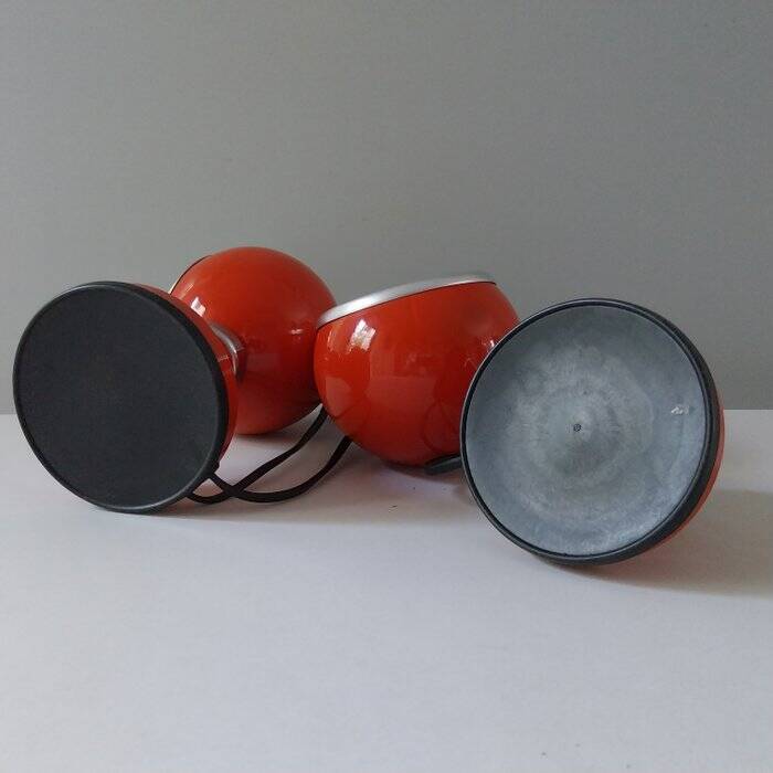 Paire lampes de tables vintage italiennes