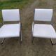 Pair of designer armchairs - 80s