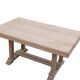 Farm Table / Monastery in Solid Raw Oak - 160 cm