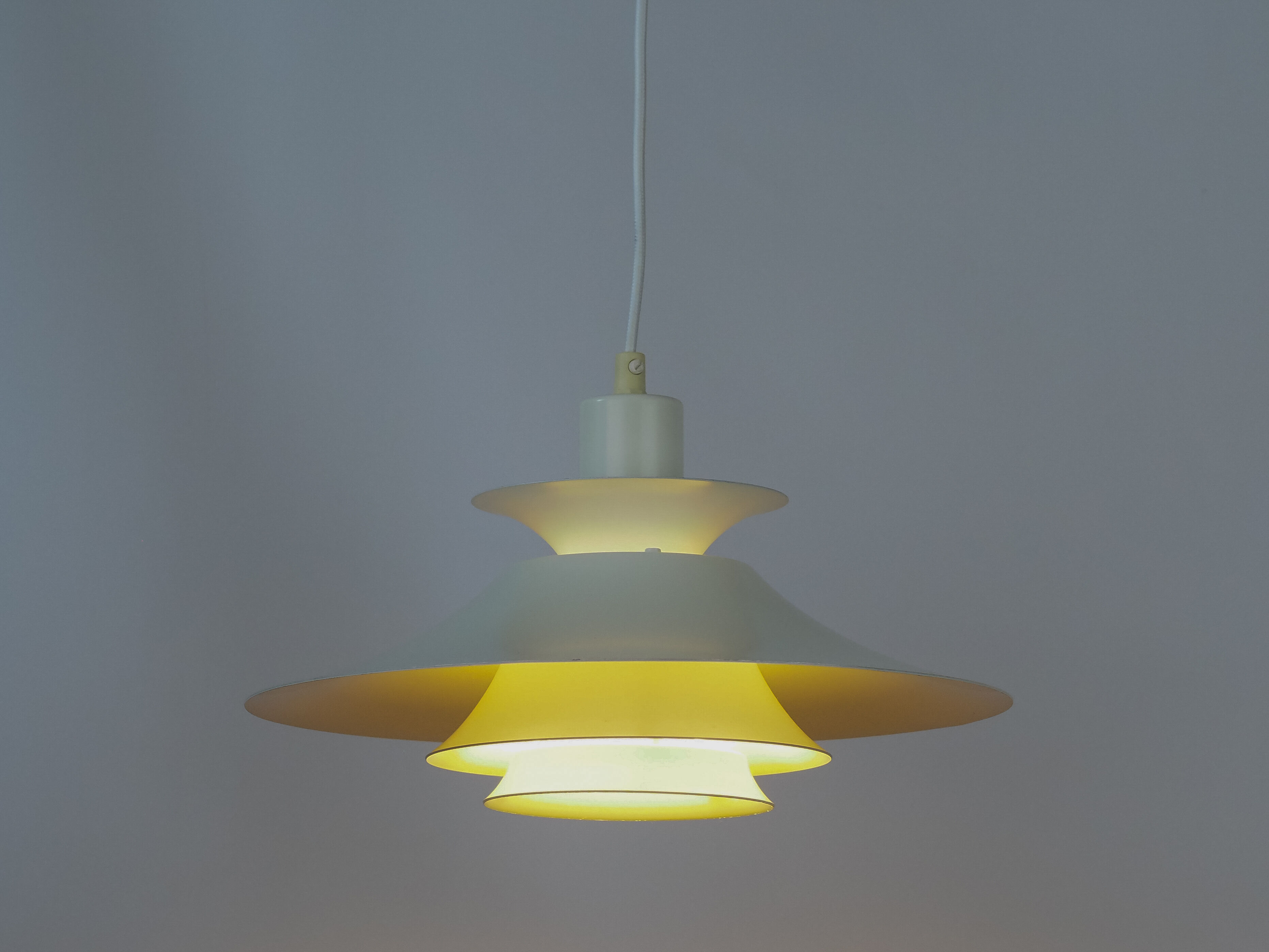 Danish vintage pendant lamp by Frandsen, 1980s