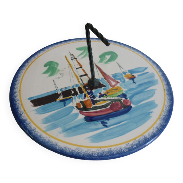Plateau à fromages Le phare et le port