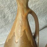 Flame sandstone pitchers signed Denbac