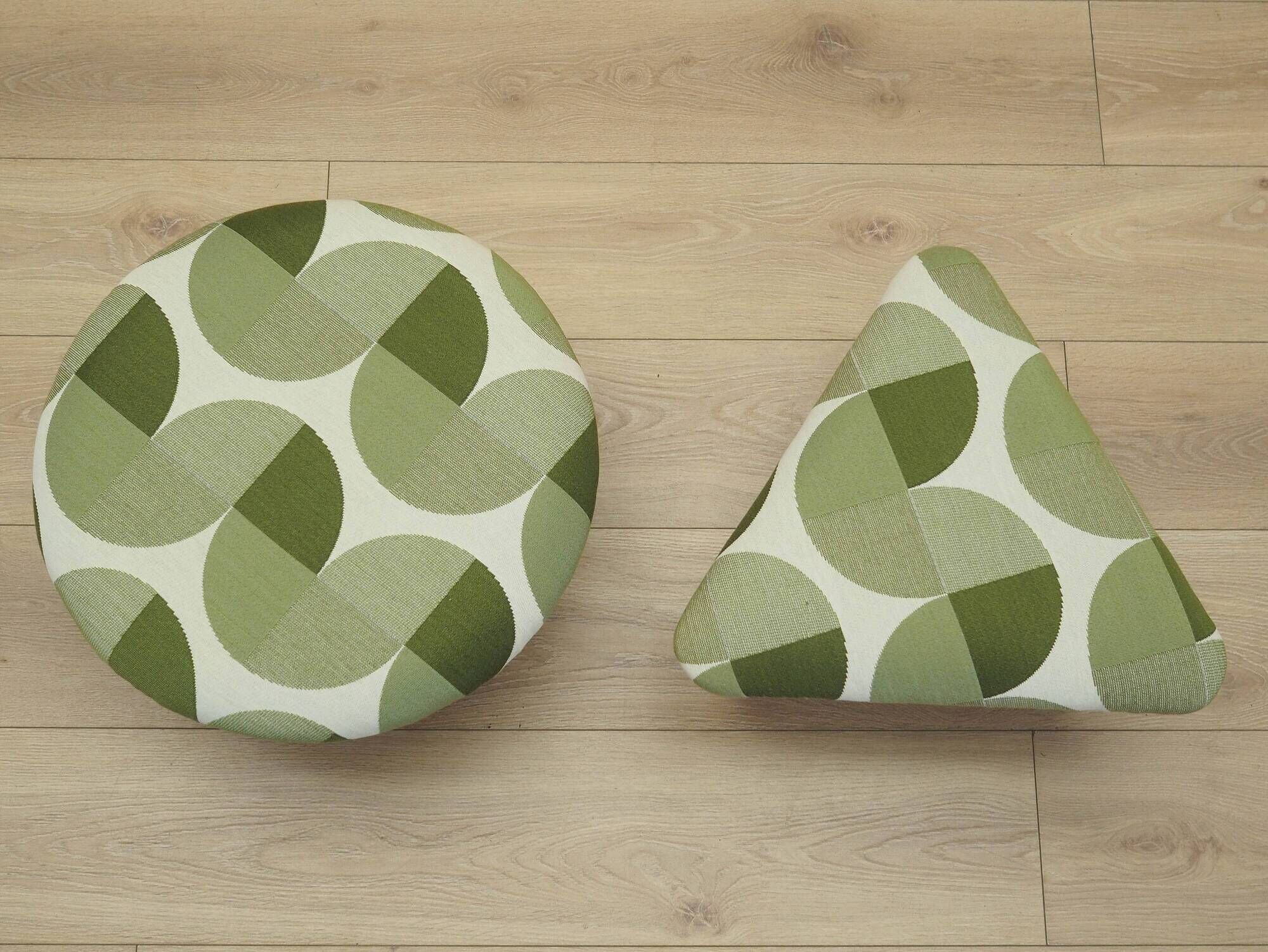Set of two footstools, Danish design, 1990s, production: Denmark