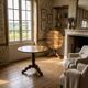 Table d’appoint plateau pivotant