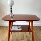 Table console in beech wood 50s