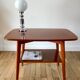 Table console en bois de hêtre années 50