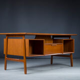 Teak 75 desk from Omann Jun, 1960s