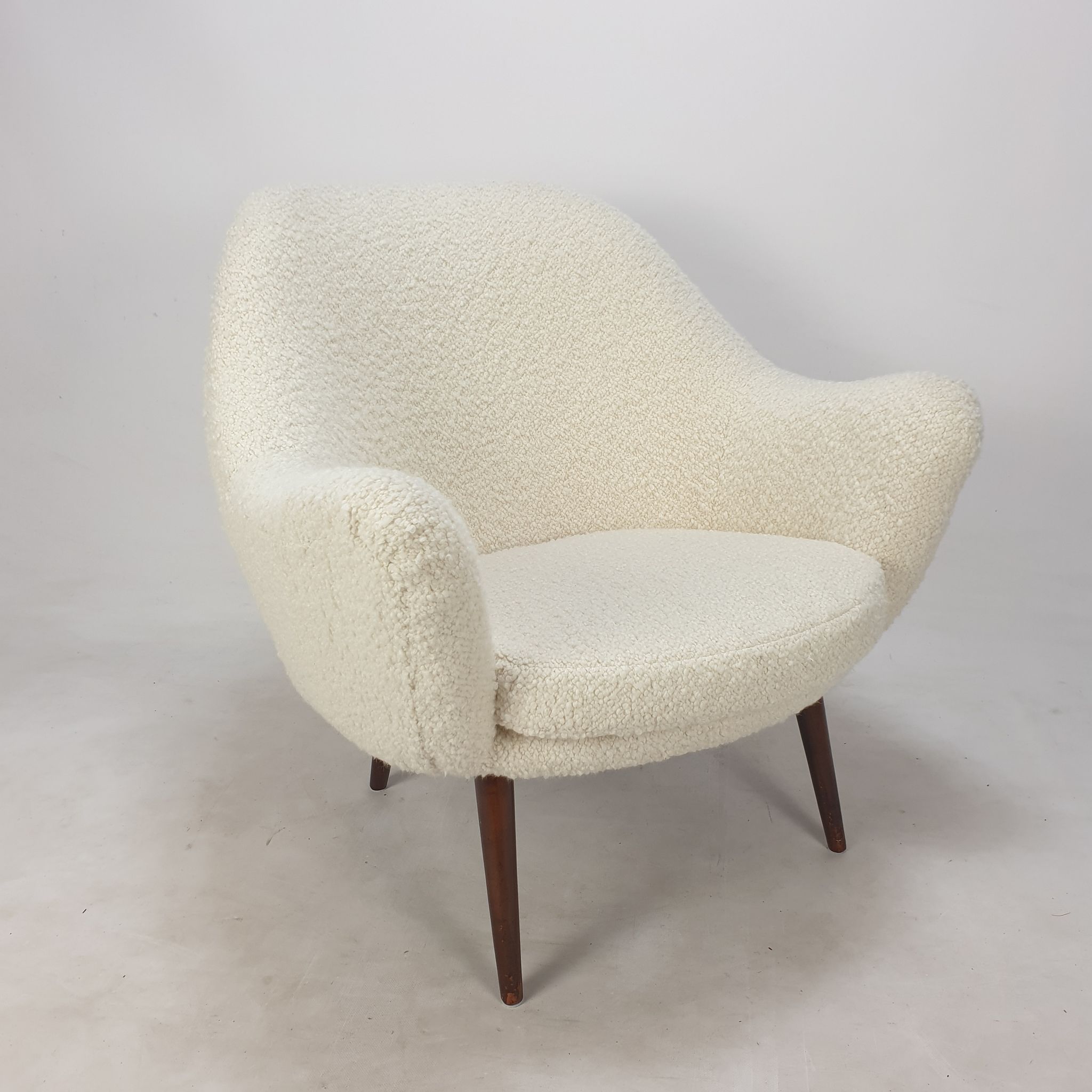 Mid century scandinavian lounge chair, 1950's