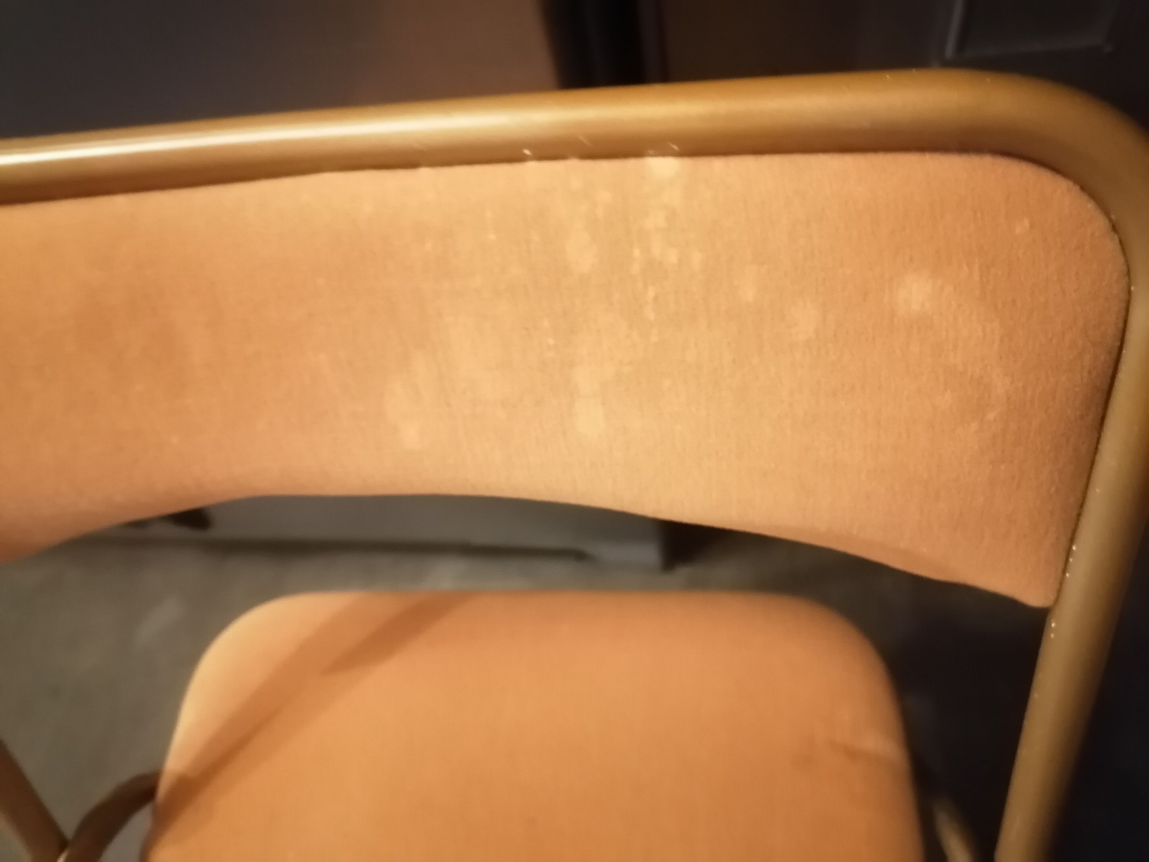 Lot 3 stained lafuma folding chairs