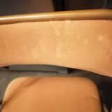 Lot 3 stained lafuma folding chairs