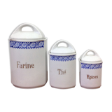 Series of 3 old pots