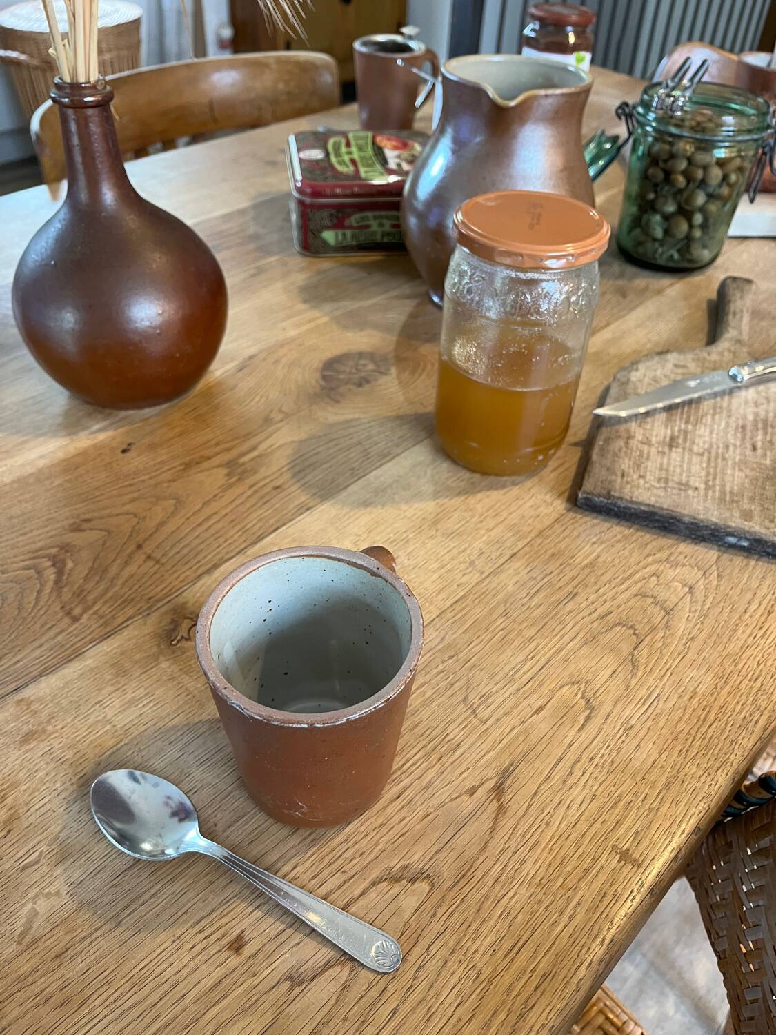 Lot de 4 tasses artisanale en céramique