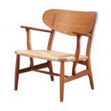 „CH22“ Lounge Chair by Hans J. Wegner for Carl Hansen & Son