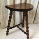 Tripod stool from the 1950s