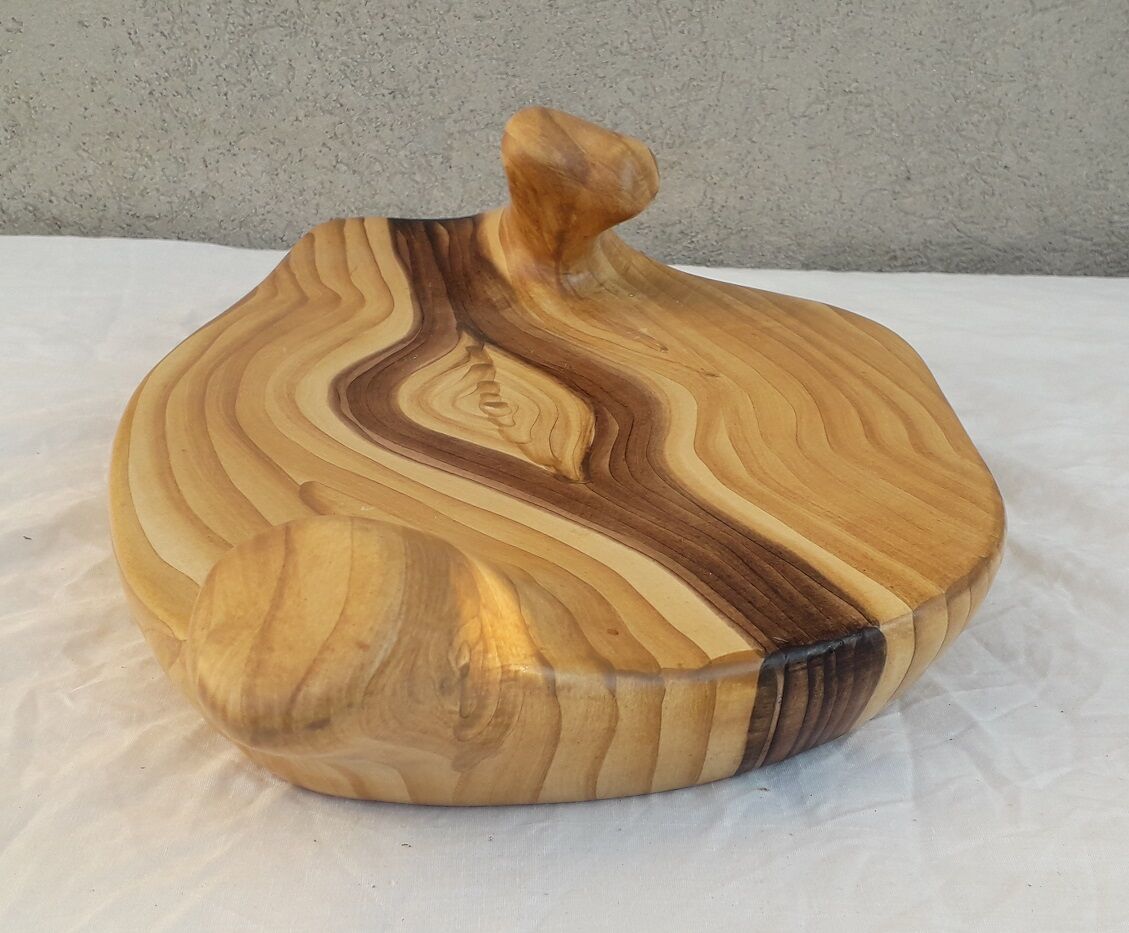 Vallauris ceramic faux wood top