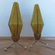 Pair of Rare Midcentury Table Lamps Rocket, 1960s