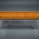 Coffee Table in Rosewood & Chrome, 1960s