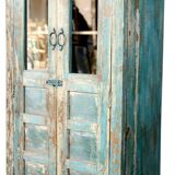 Old croeselier - Burmese teak cabinet