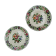 Pair of Sarreguemines plates
