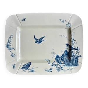 Grand plat rectangulaire - fer