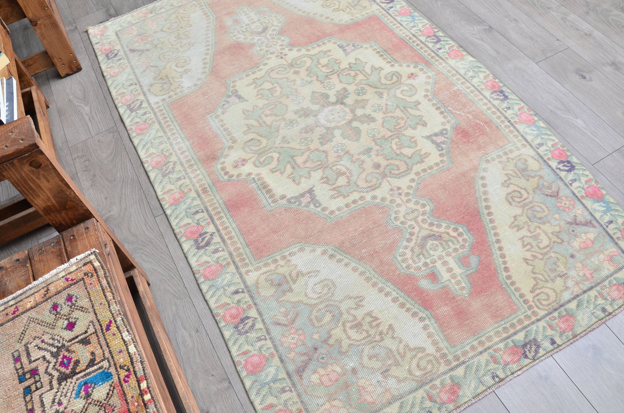 Oushak Home Living Vintage Carpet sku 2513