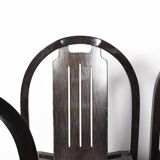 Set of 4 vintage Baumann chairs model Argos