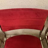 Milo Baughman (1923-2003), in the style of. Set of 6 chairs