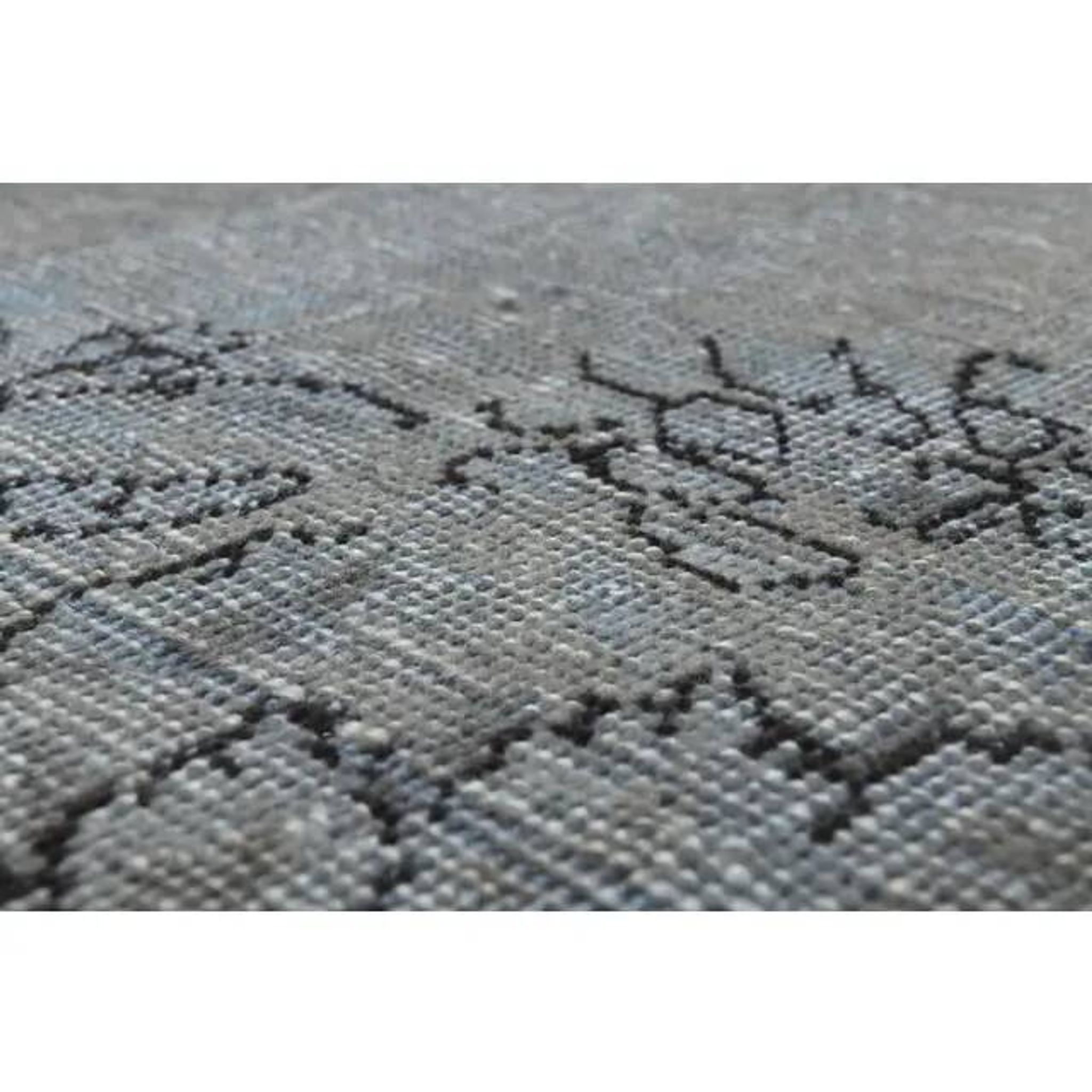 1970s Vintage Persian Handmade Wool Cotton Brown Area Rug 300x380