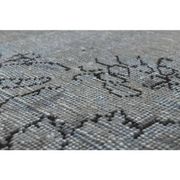 1970s Vintage Persian Handmade Wool Cotton Brown Area Rug 300x380