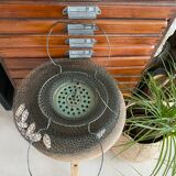 Old vintage metal basket