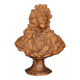 Grande sculpture française en terre cuite