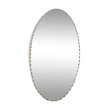 Mirror beveled to ask vintage 50x24cm