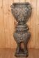 cache-pot and its column in faience attributed to Massier