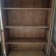 Renovated glass-fronted bookcase