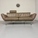 De Sede ds 140 grey 2/3 seater sofa, vintage leather, 80s design
