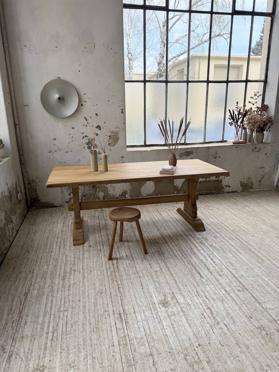 Beech monastery table 2m