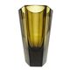 Art Deco vase, crystal, Moser, Czechoslovakia, 1930s
