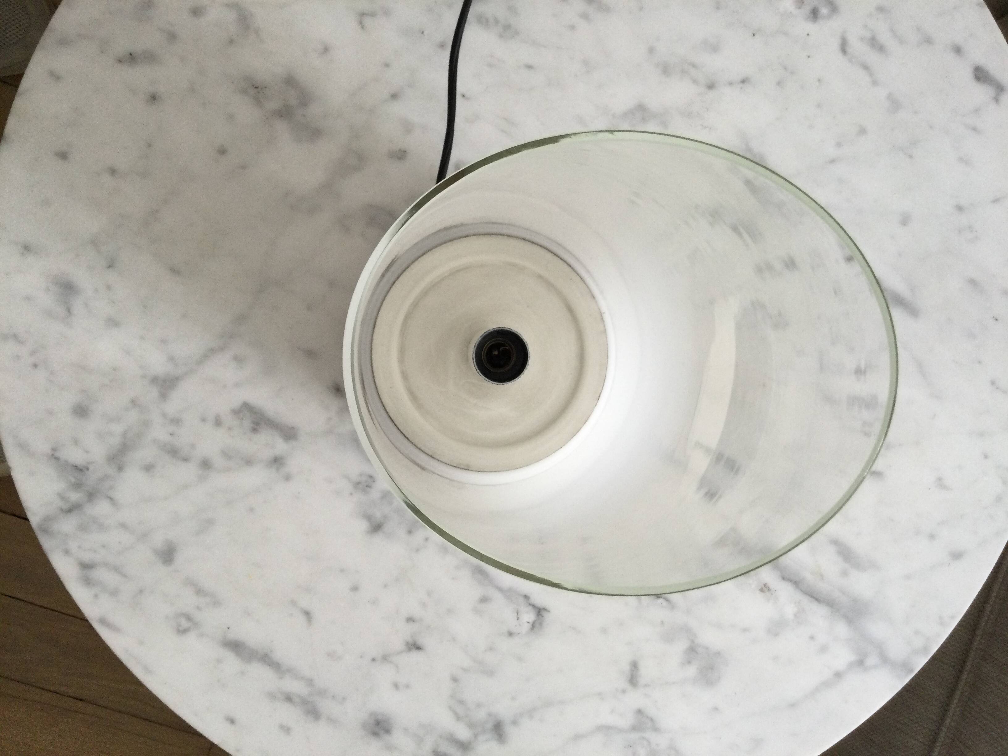 Murano glass table lamp edited by MAZZEGA Italy, 1970'