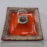 Pop Art Ceramic Wall Lamp, Germany, 1970s