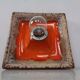 Pop Art Ceramic Wall Lamp, Germany, 1970s