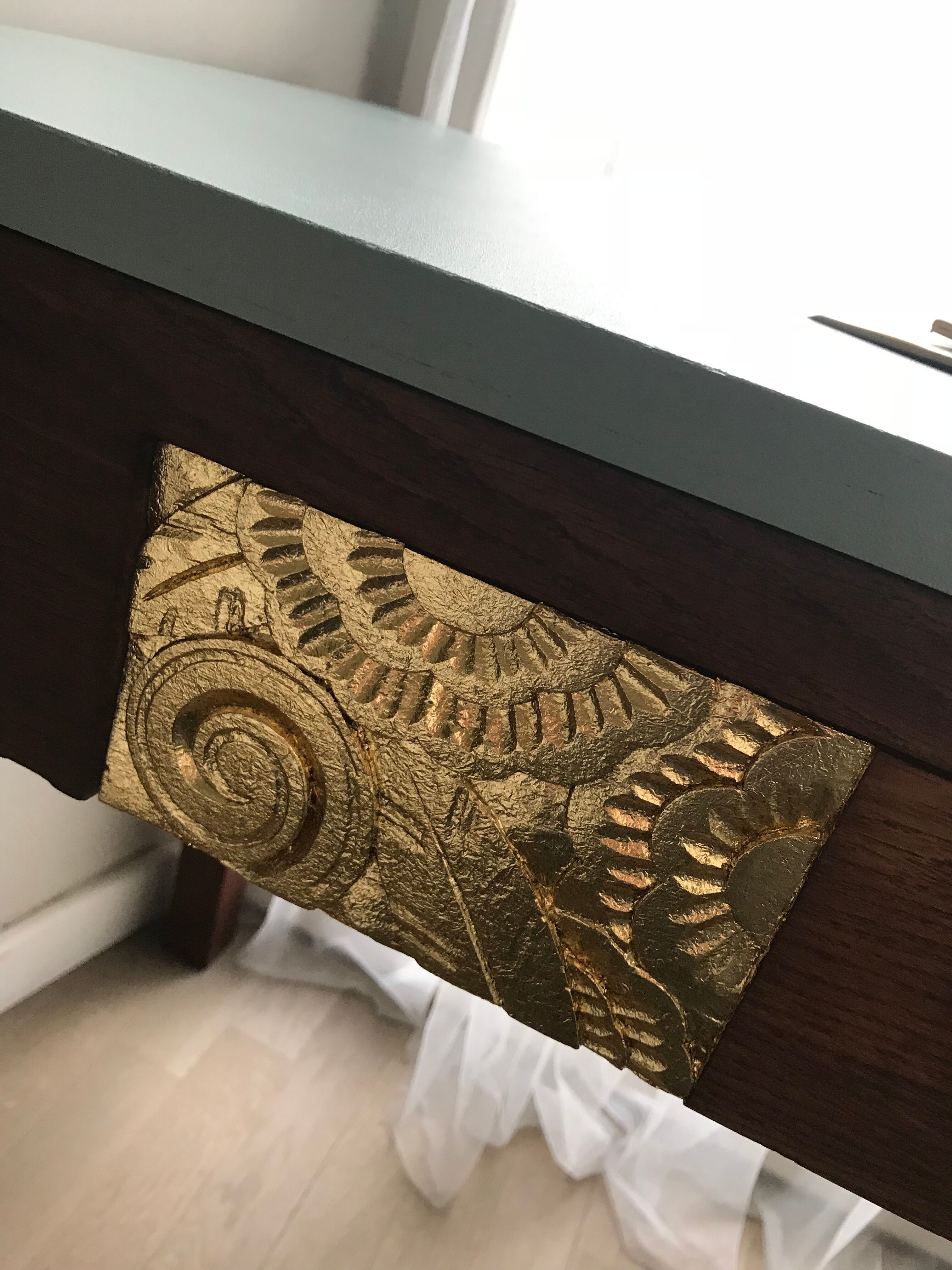 Desk and chair