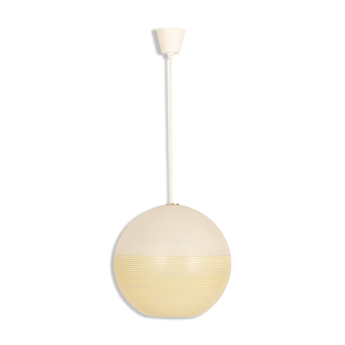Suspended glass ball lantern by Doria, Germany, 1960s.