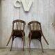 Paire de chaises bistrot