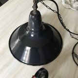 Industrial enamelled sheet metal suspension