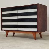 Commode U-453 noire par Jiri Jiroutek pour Interier Praha 1960