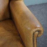Classic sheepskin armchair