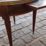 Louis XVI style coffee table with marble