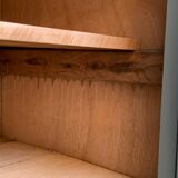 Vintage Parisian wardrobe, blue-green and gray