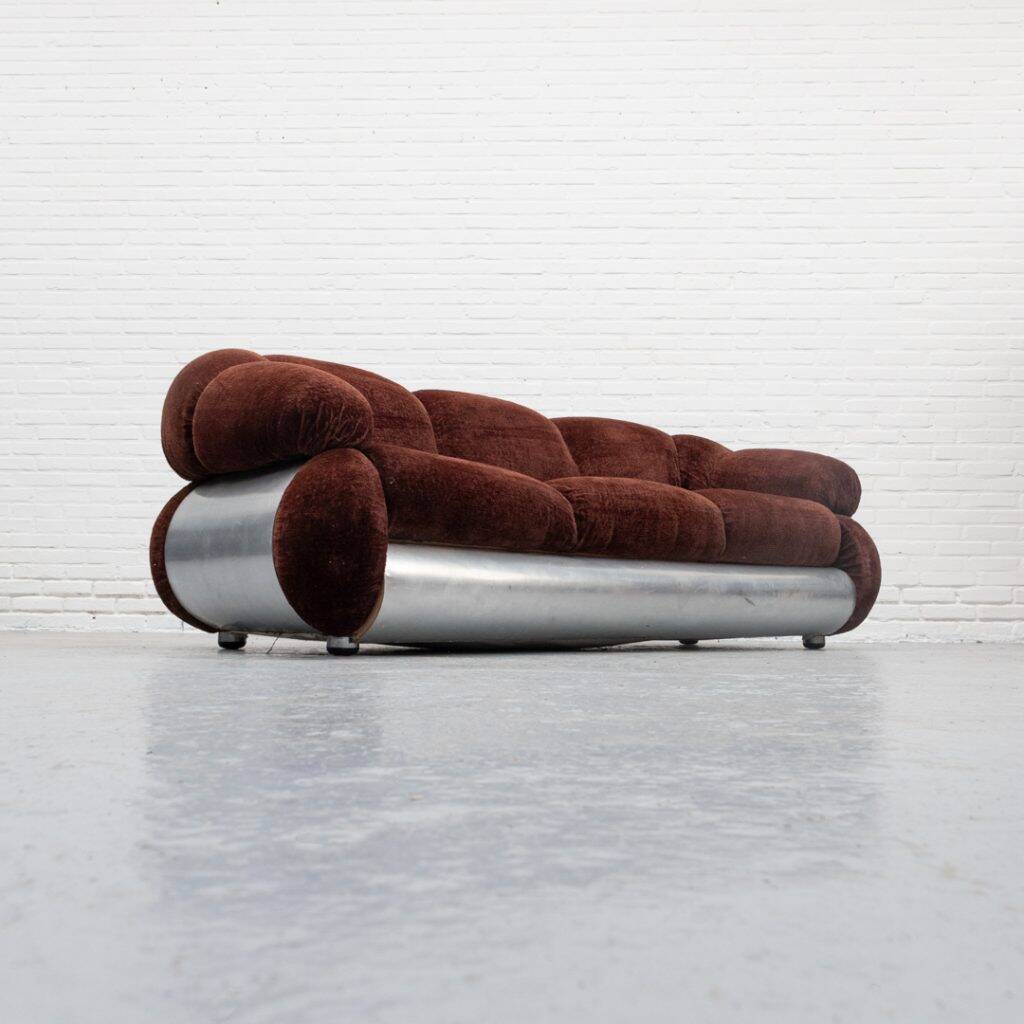Adriano Piazzessi three-seater sofa 1970s